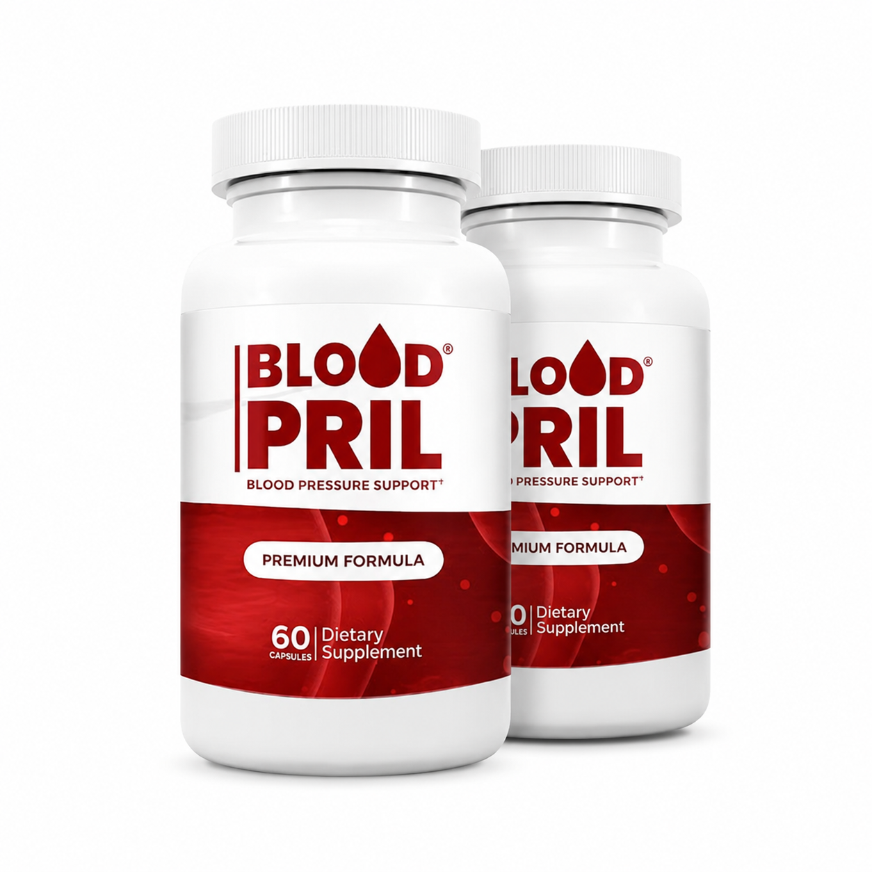 BloodPril product bottles